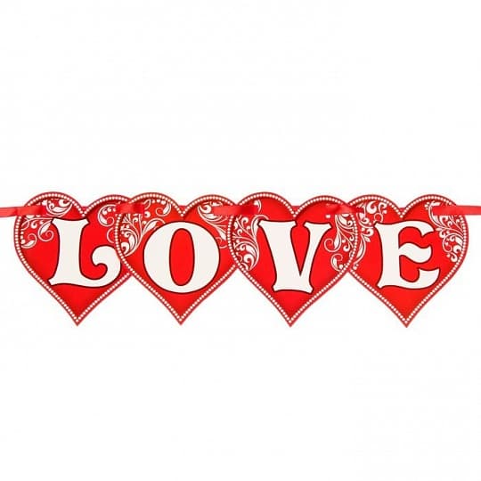 Фотобутофория на ленте Love