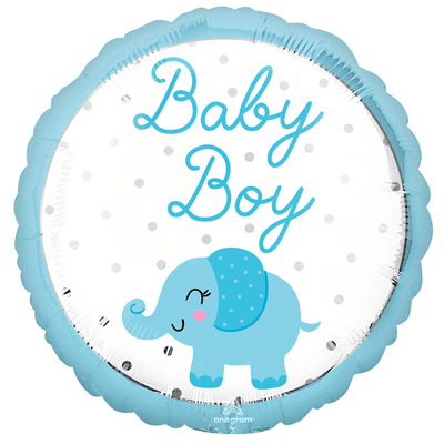 А 18"/45 см BABY BOY Слоник голубой А 18"/45 см BABY BOY Слоник голубой