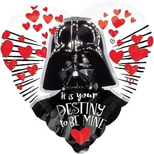 А 18" Звездные войны Вейдер сердце S60