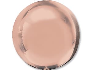 A 3D СФЕРА 16" Металлик Rose Gold / 40 см A 3D СФЕРА 16" Металлик Rose Gold / 40 см