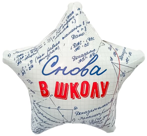 Аг 19 / 45 см Звезда Снова в школу