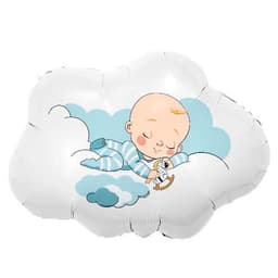 Аг Фигура Малыш в облаках / 65*60 см