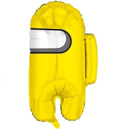 AU ФИГУРА КОСМОНАВТИК ЖЁЛТЫЙ 26"/65СМ