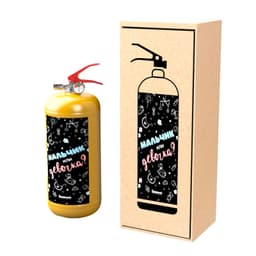 Баллон с краской холи Гендерный Малиновый, 2 л