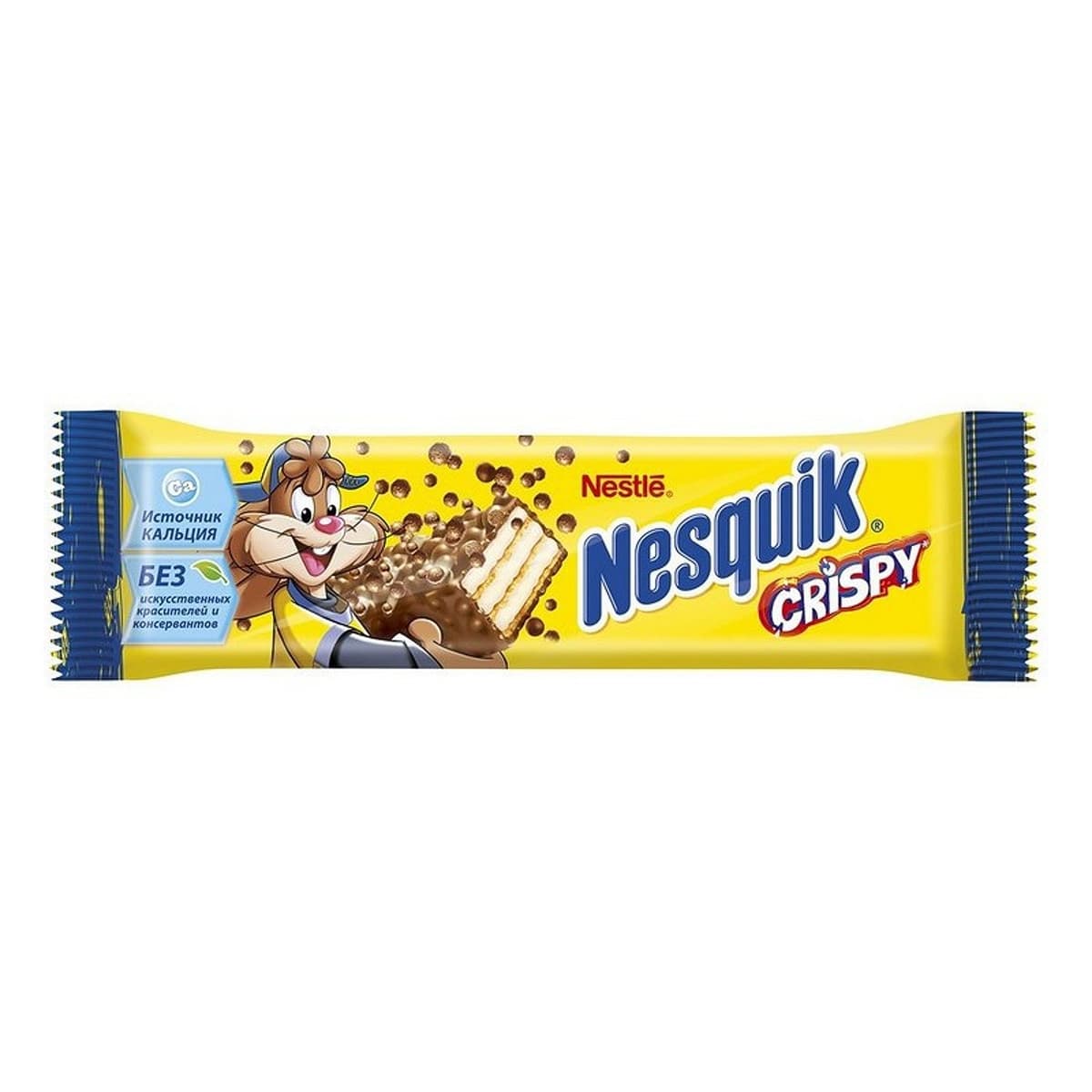 Батончик вафельный Несквик Crispy 22г