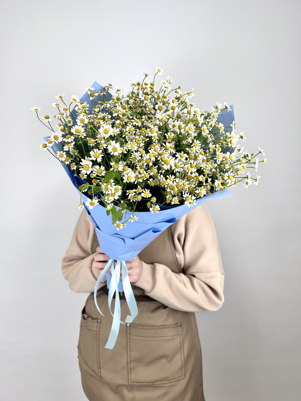 Букет 21 Кустовая Ромашка
