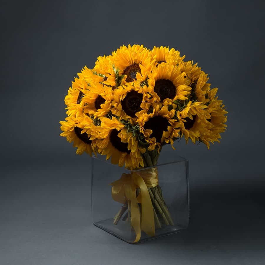 Букет 35 Подсолнухов