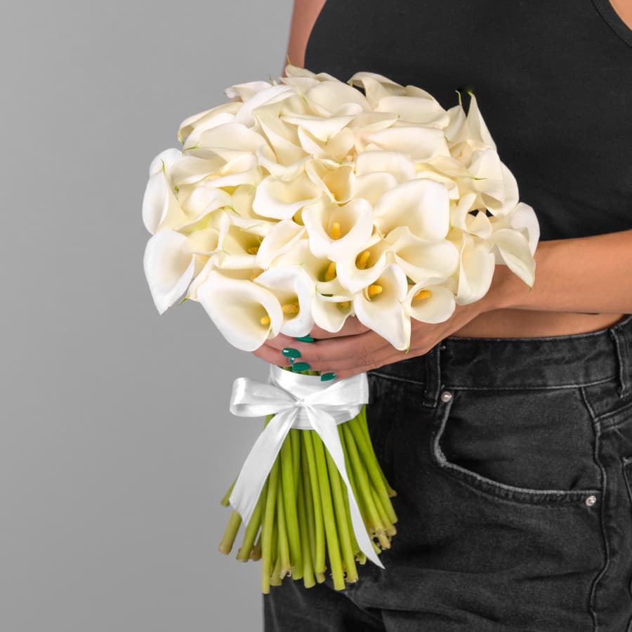 Букет 51 Белая Калла