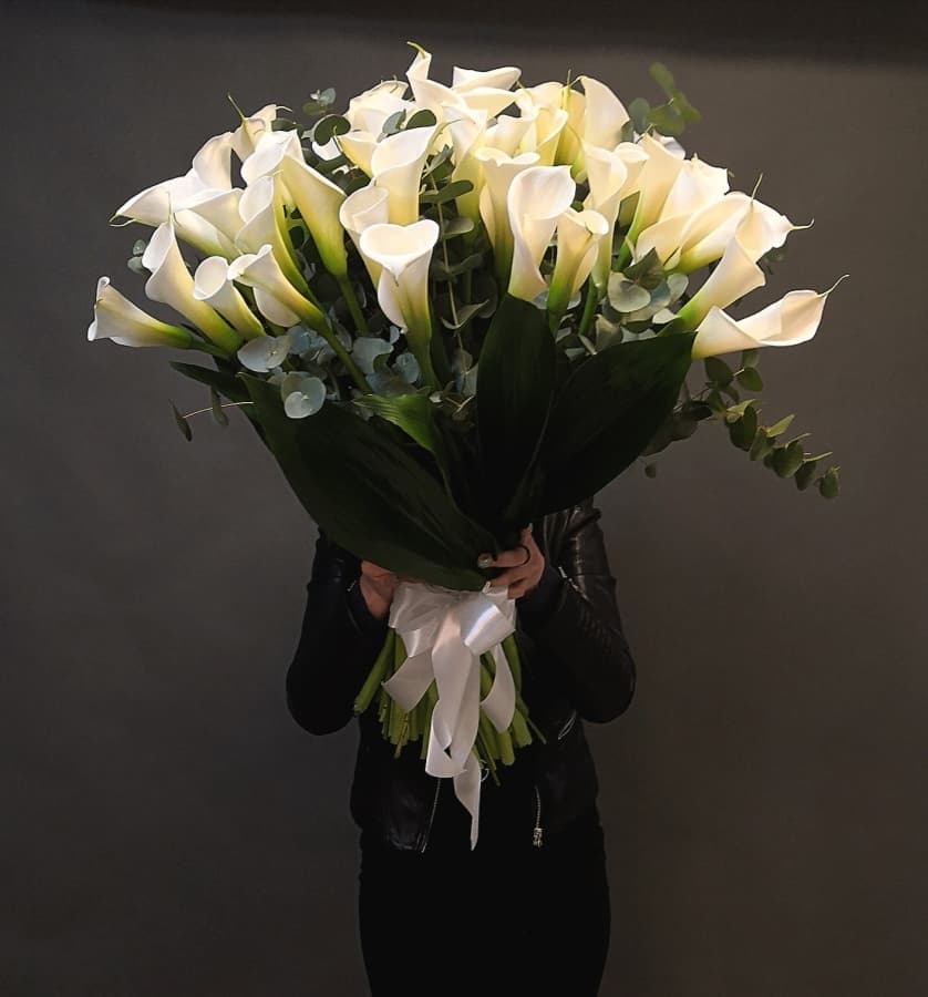 Букет 61 Белая Калла