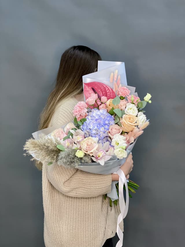 Букет «Air kiss» XL Букет «Air kiss» XL