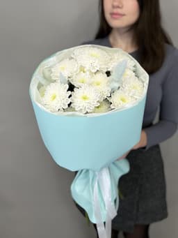 Стильный букет "Алтай аква"