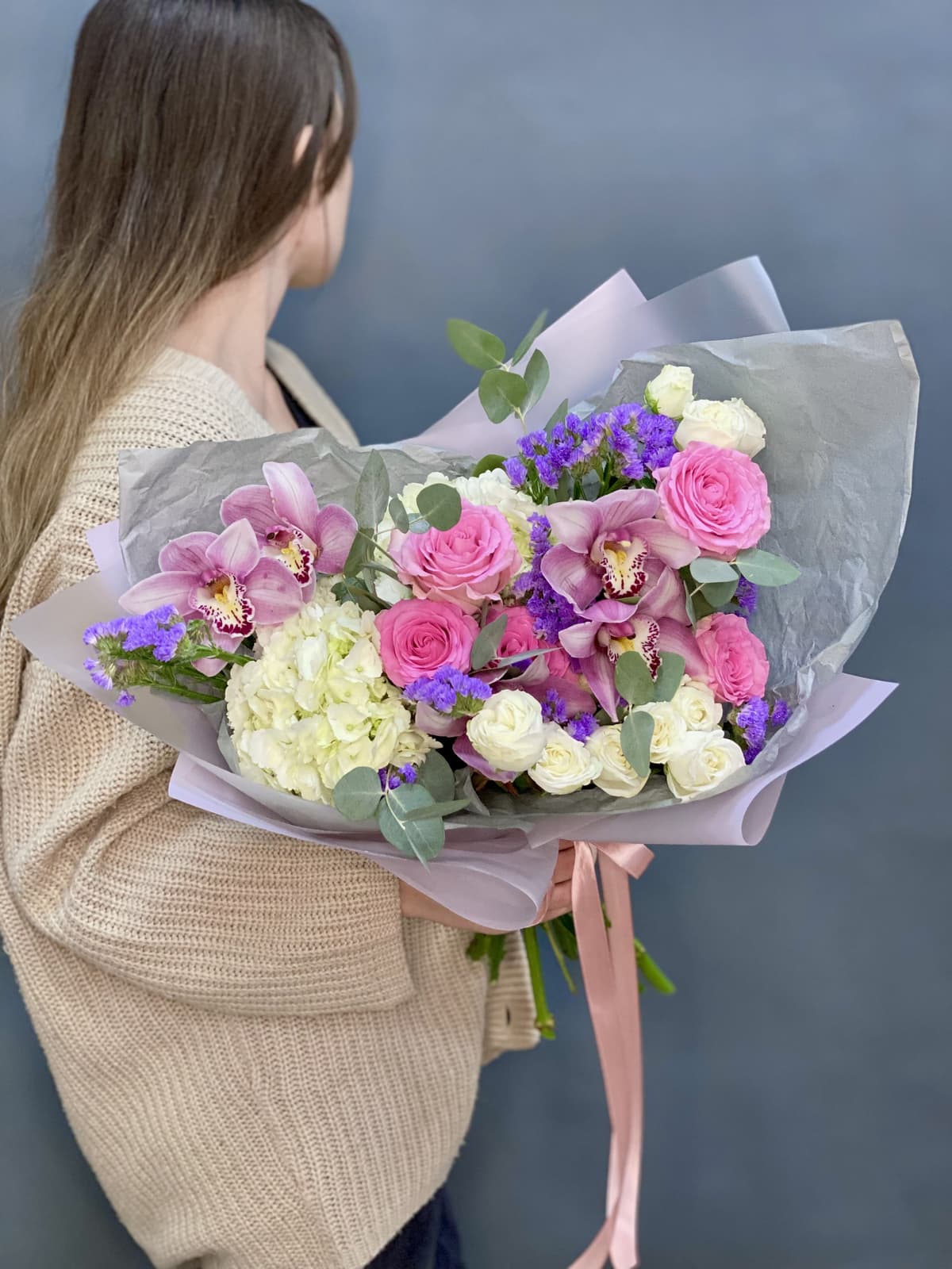 Букет «Azure dawn» M