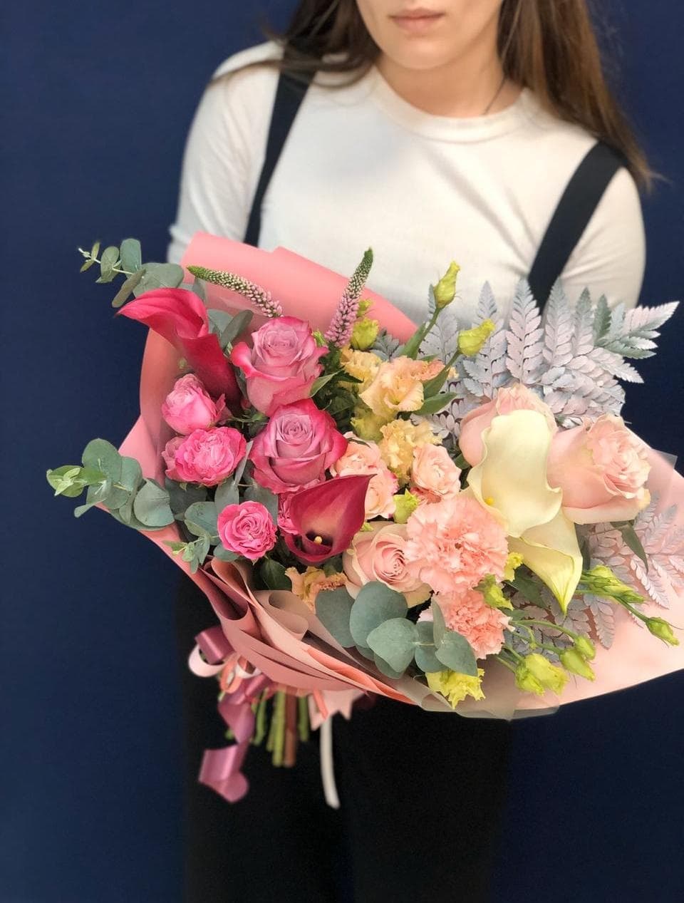 Букет "Багровый закат"