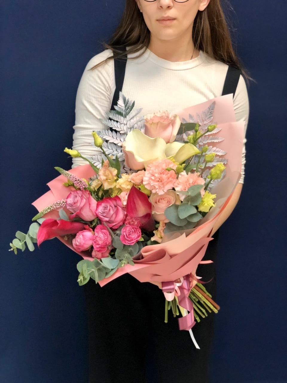 Букет "Багровый закат"