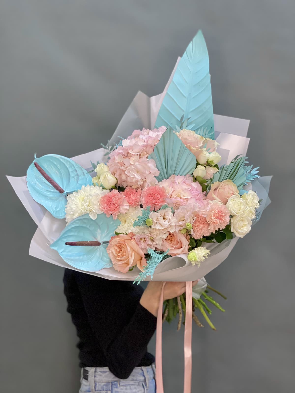 Букет "Blue Lagoon" XL