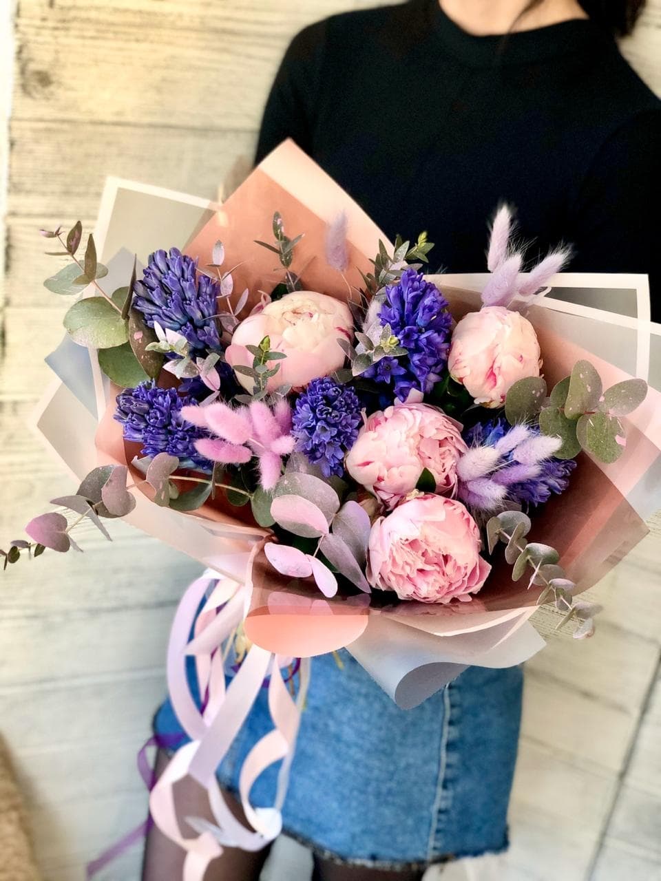 Букет "Черничный йогурт"