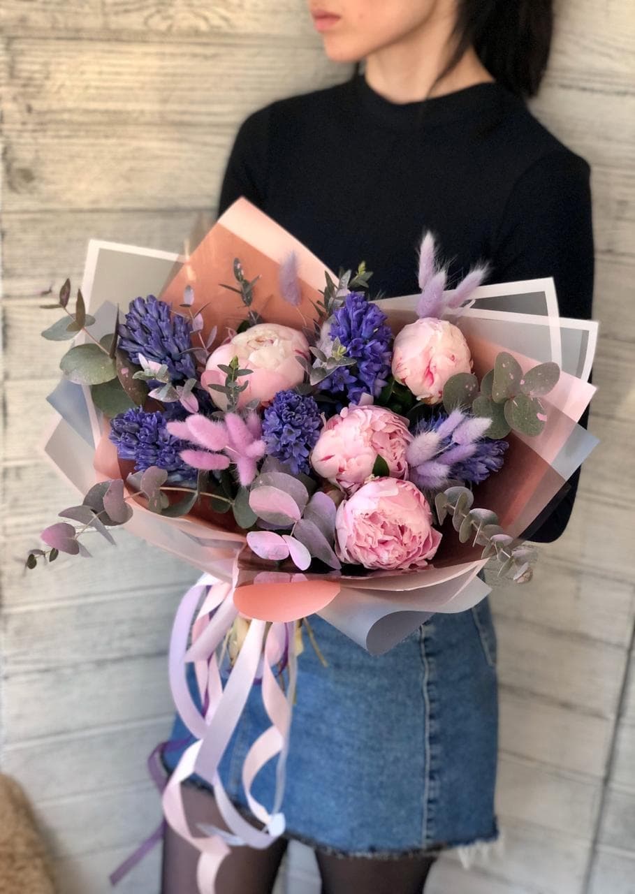 Букет "Черничный йогурт"