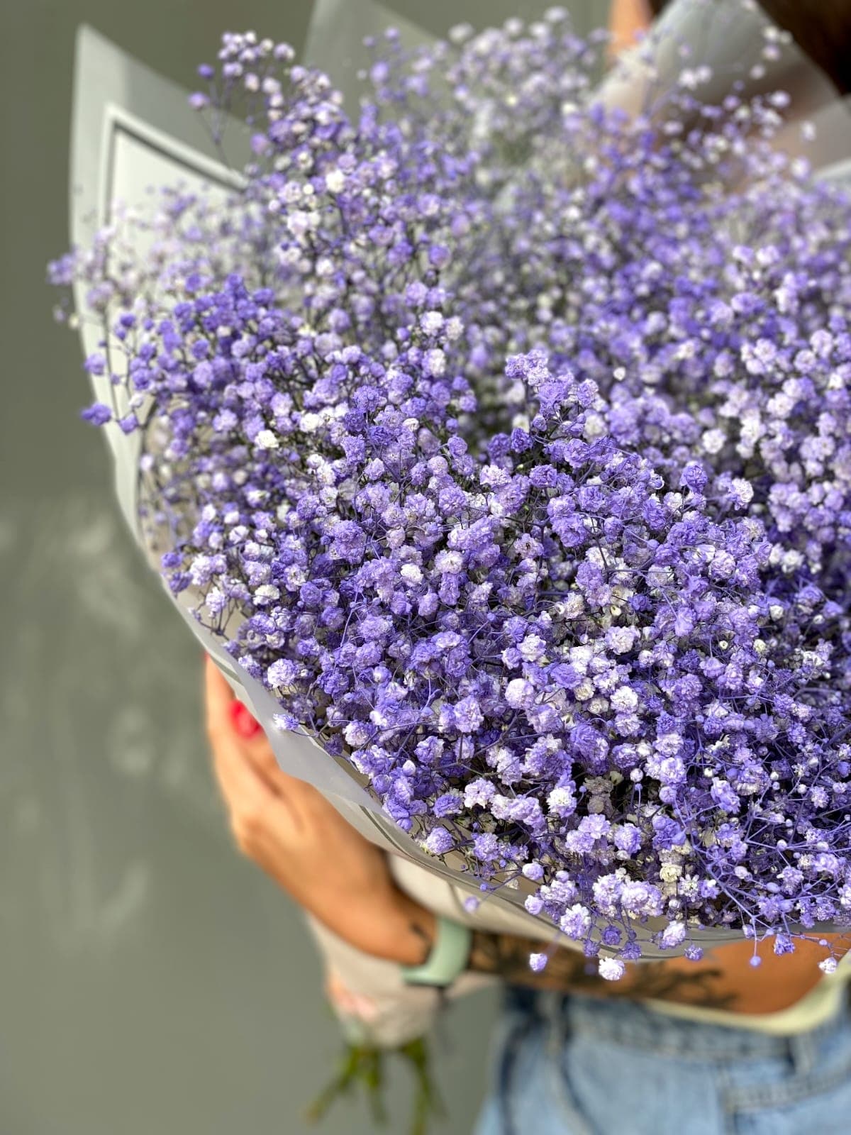 Стильный букет Colors of summer: lilac (L)