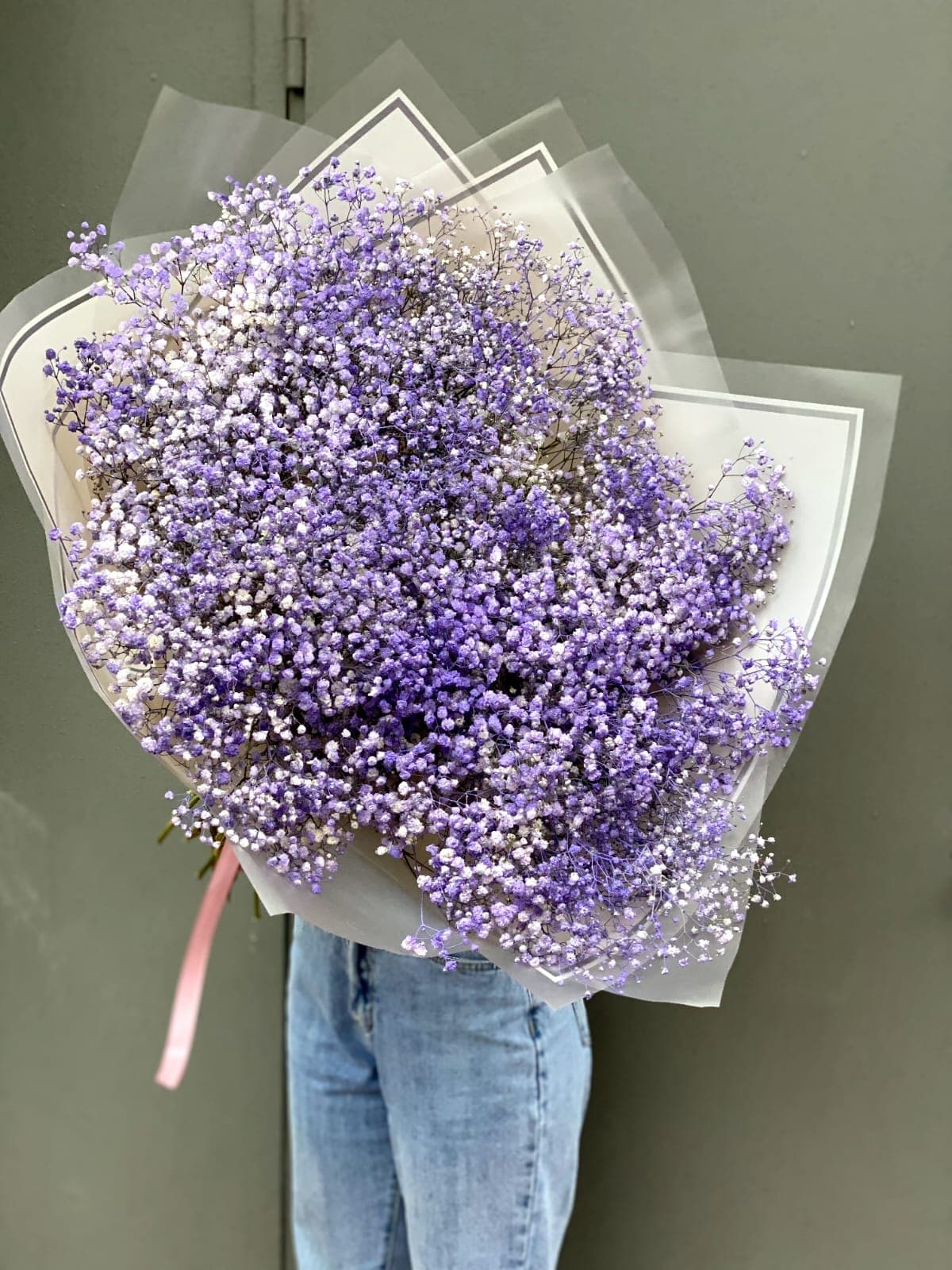 Стильный букет Colors of summer: lilac (L)