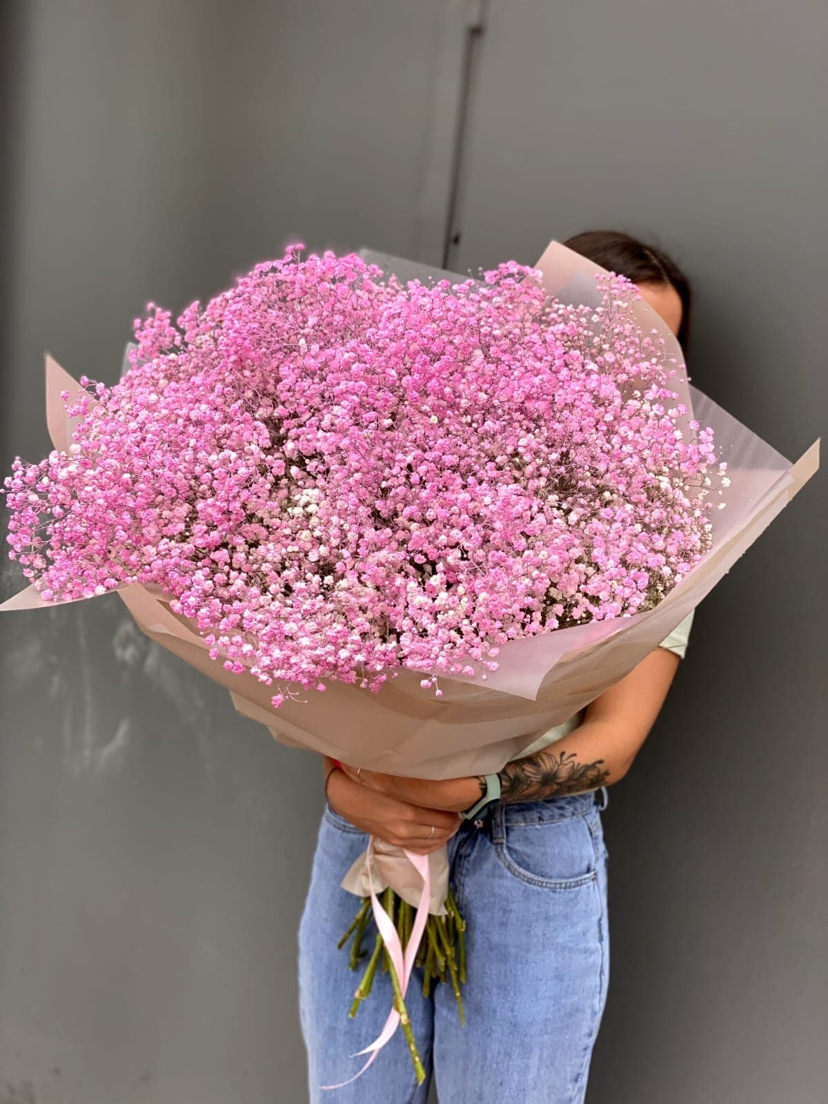 Оригинальный букет Colors of summer: pink (L)