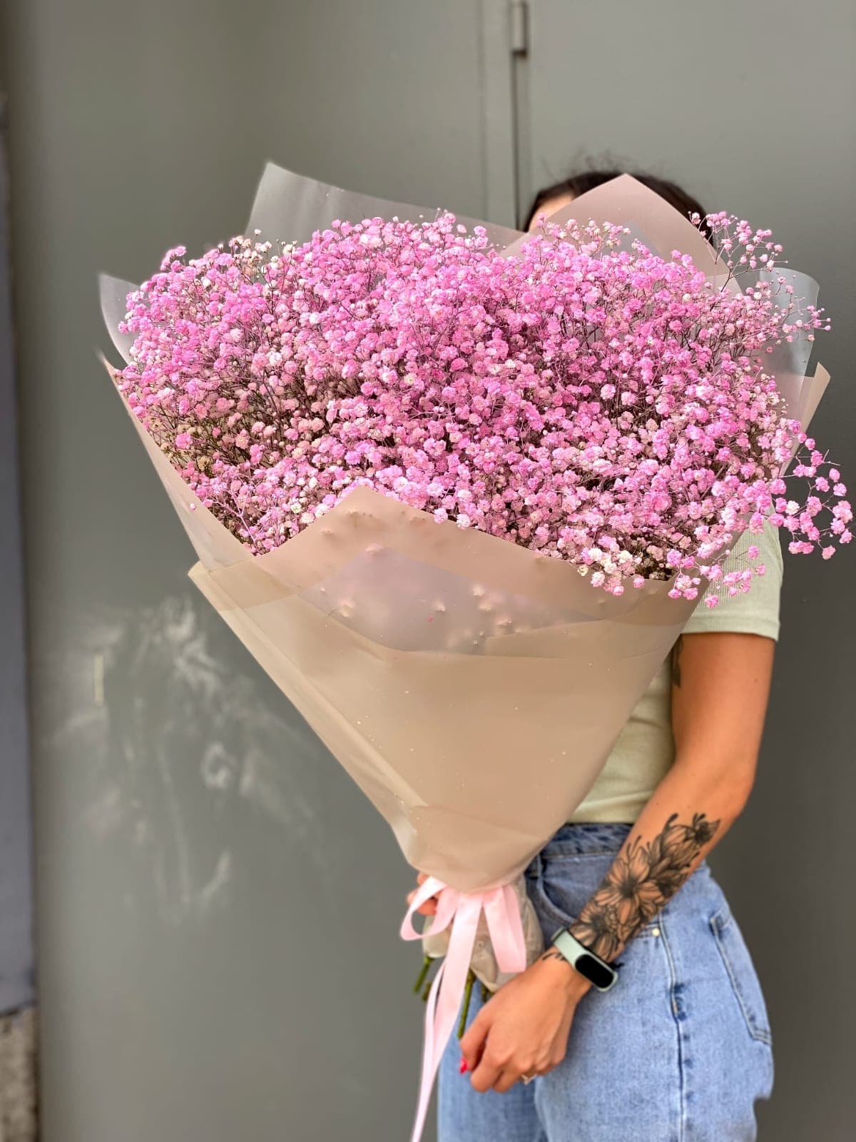 Весенний букет Colors of summer: pink (M)