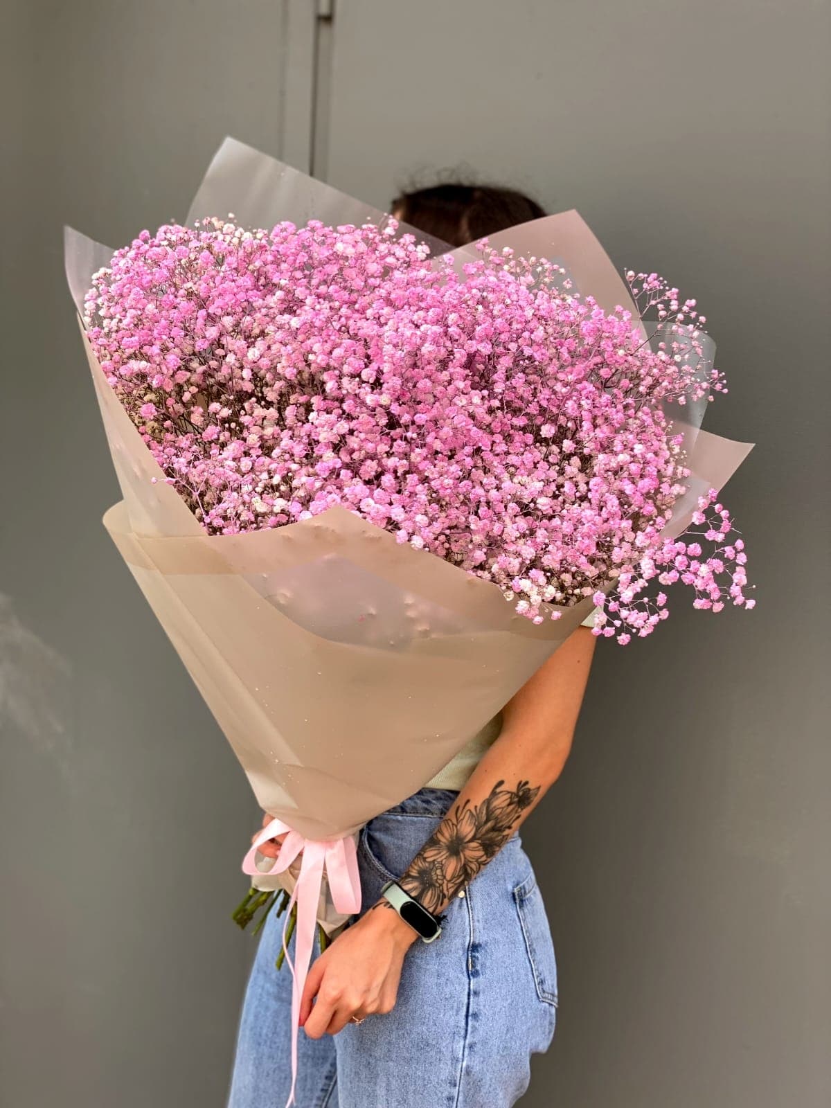 Весенний букет Colors of summer: pink (M)