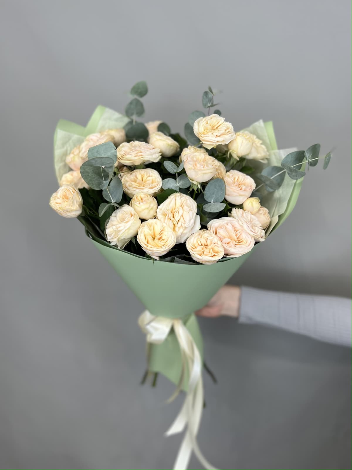 Праздничный букет "Крем"