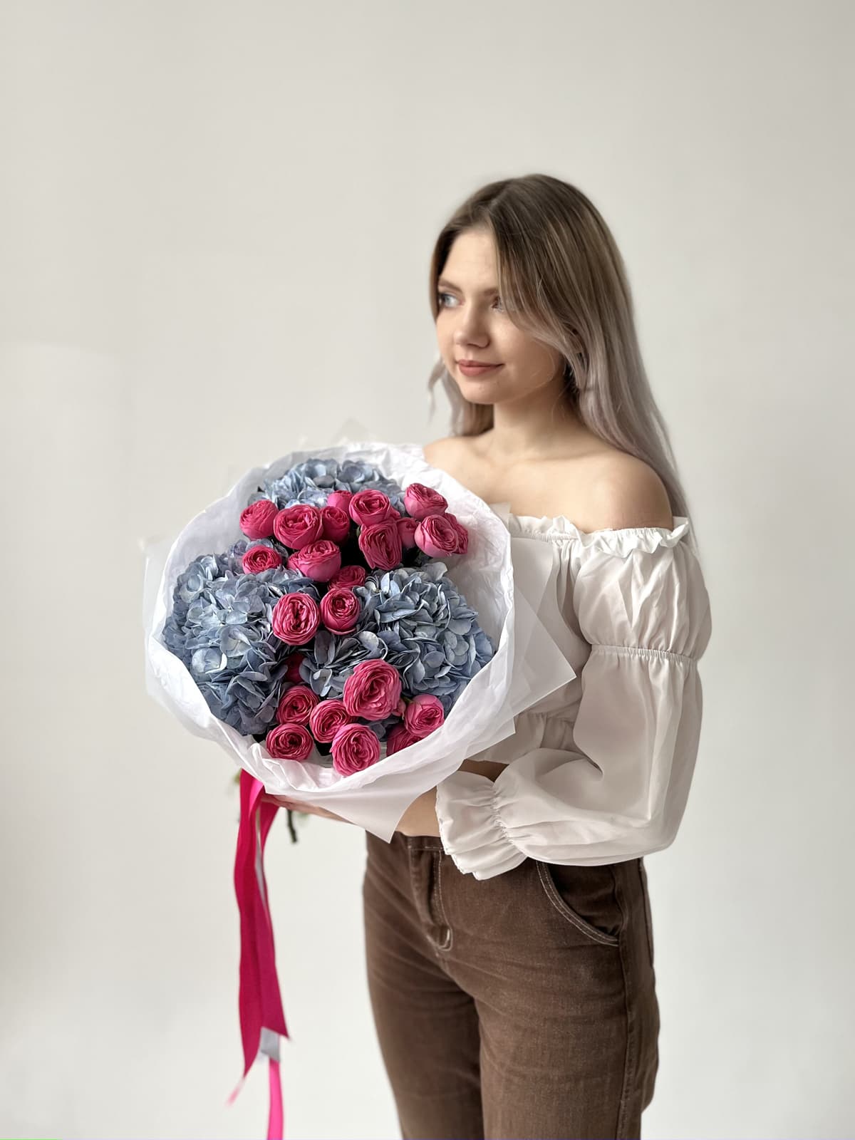 Красивый букет "Fleur"