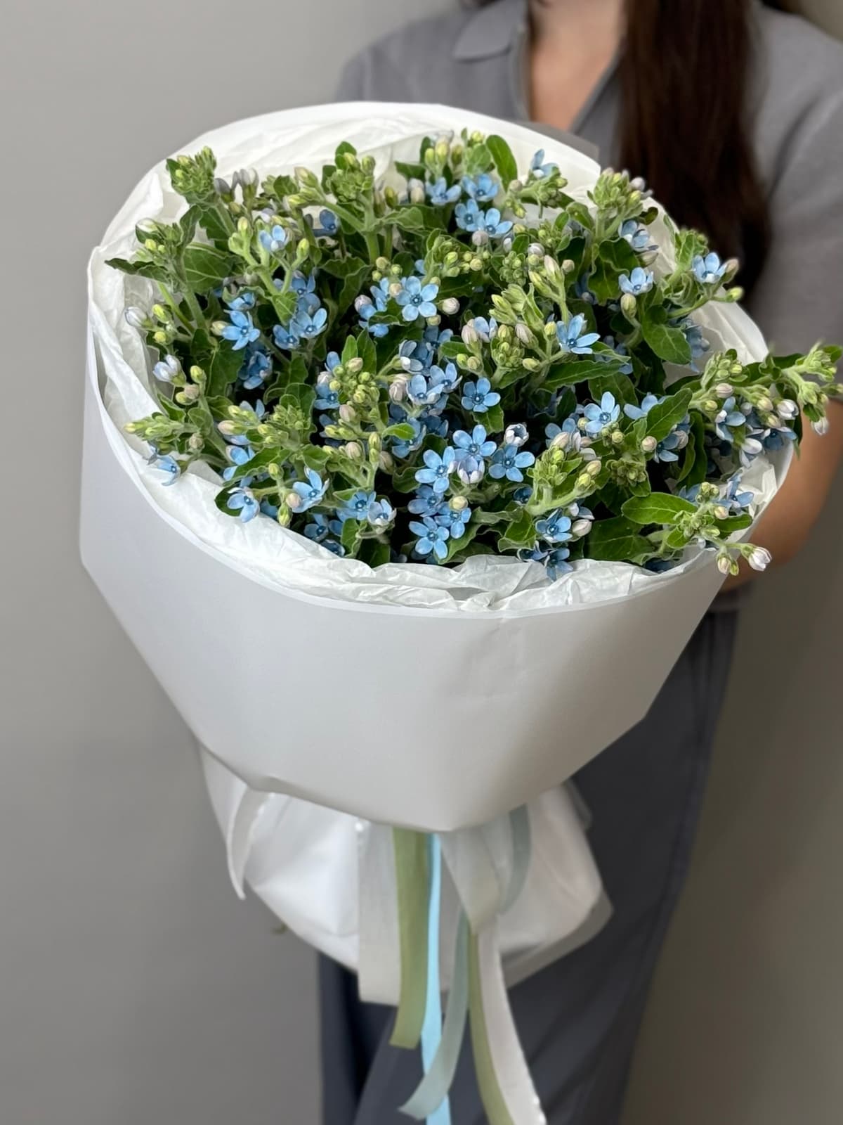 Букет из 25 незабудок