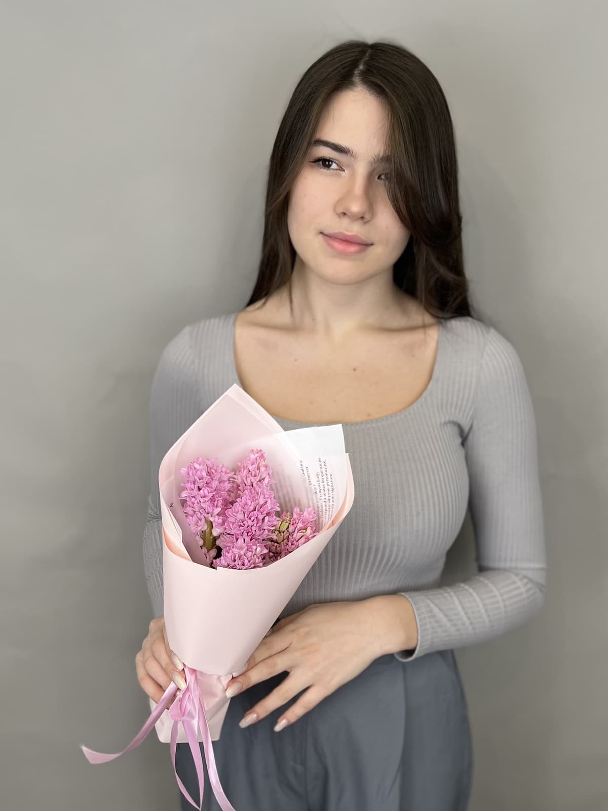 Букет из гиацинтов "Fondant" S Менделеева