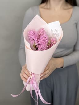 Букет из гиацинтов "Fondant" S