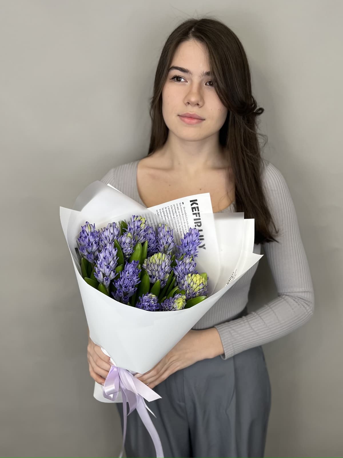 Букет из гиацинтов "Minos" L Жукова