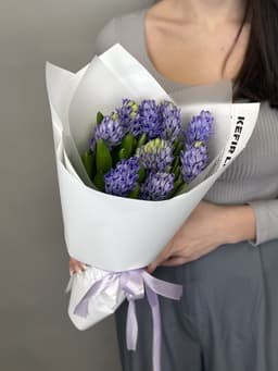 Букет из гиацинтов "Минос" (9)
