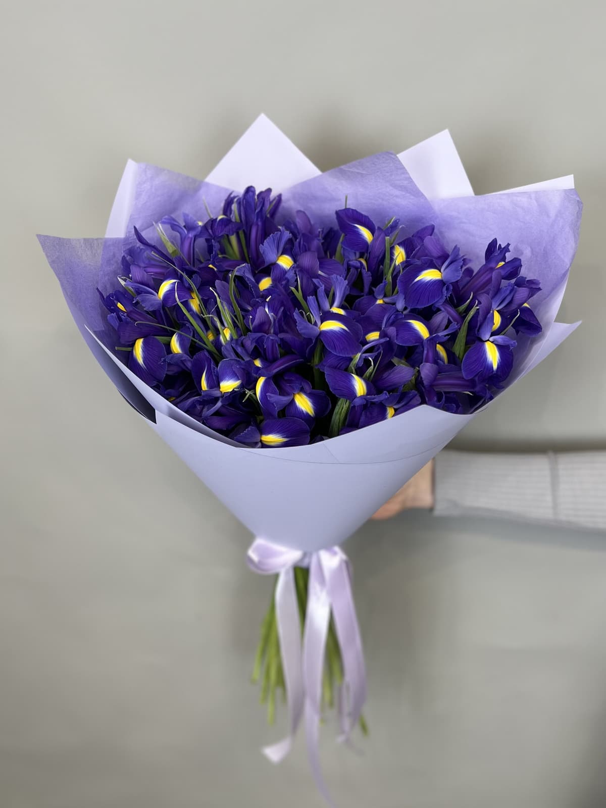 Букет из ирисов "Blue Magic" L Революционная