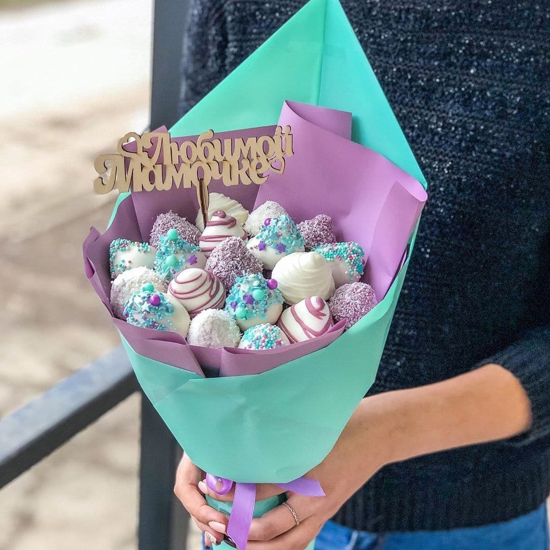 Букет из клубники"Ангел"