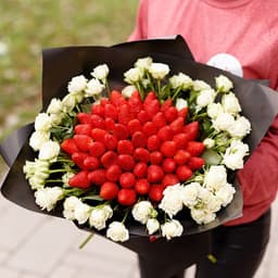 Букет из клубники "Лагуна"