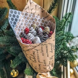 Букет из клубники "Теплые чувства"