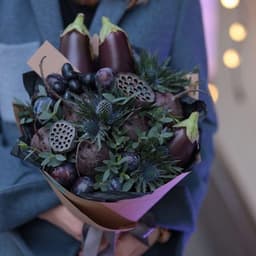 Букет из овощей "Ночь"