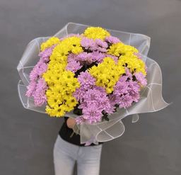 Шикарный букет "Хризантемиум" XL