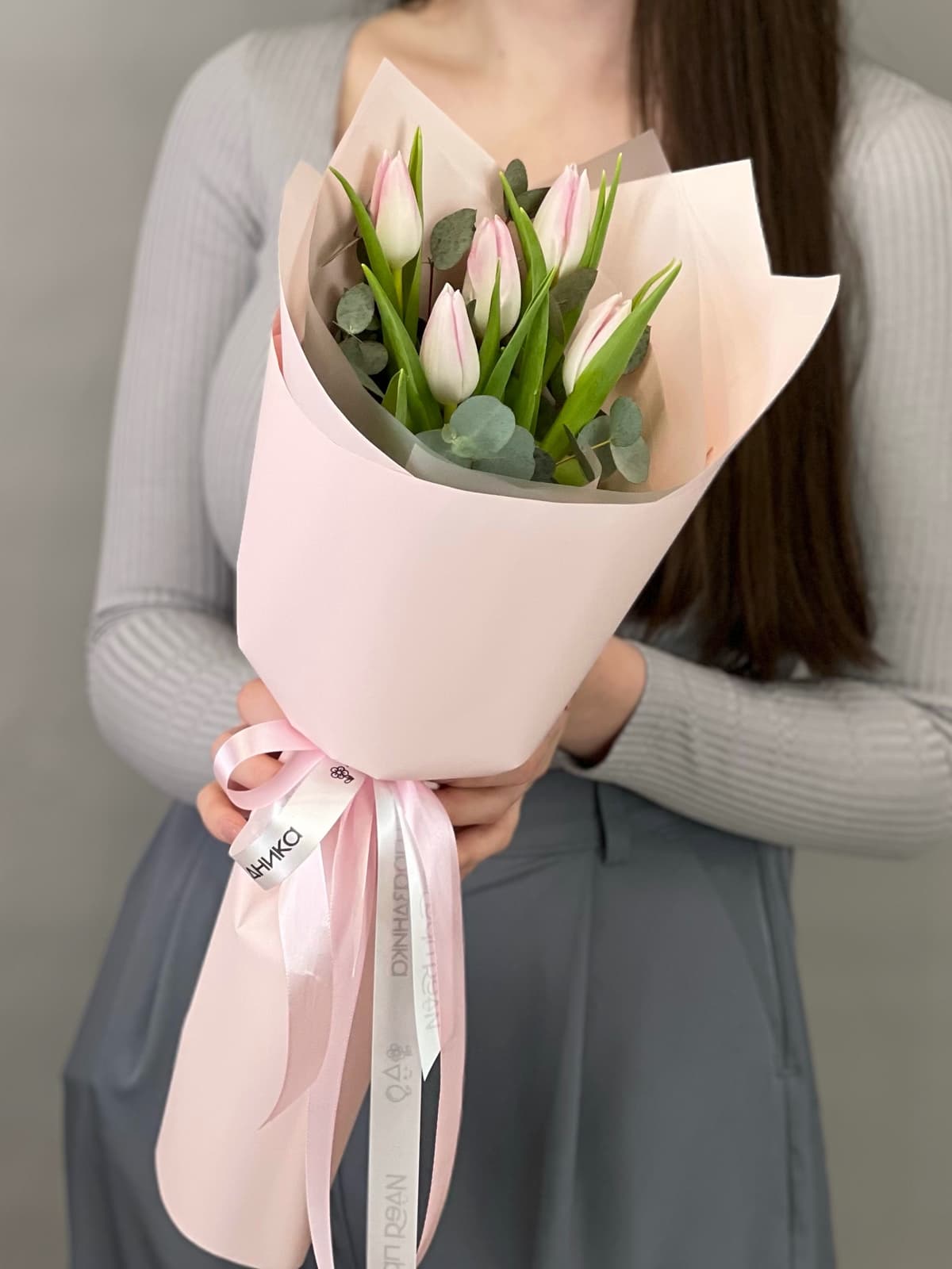 Прекрасный букет комплимент "Pinky"