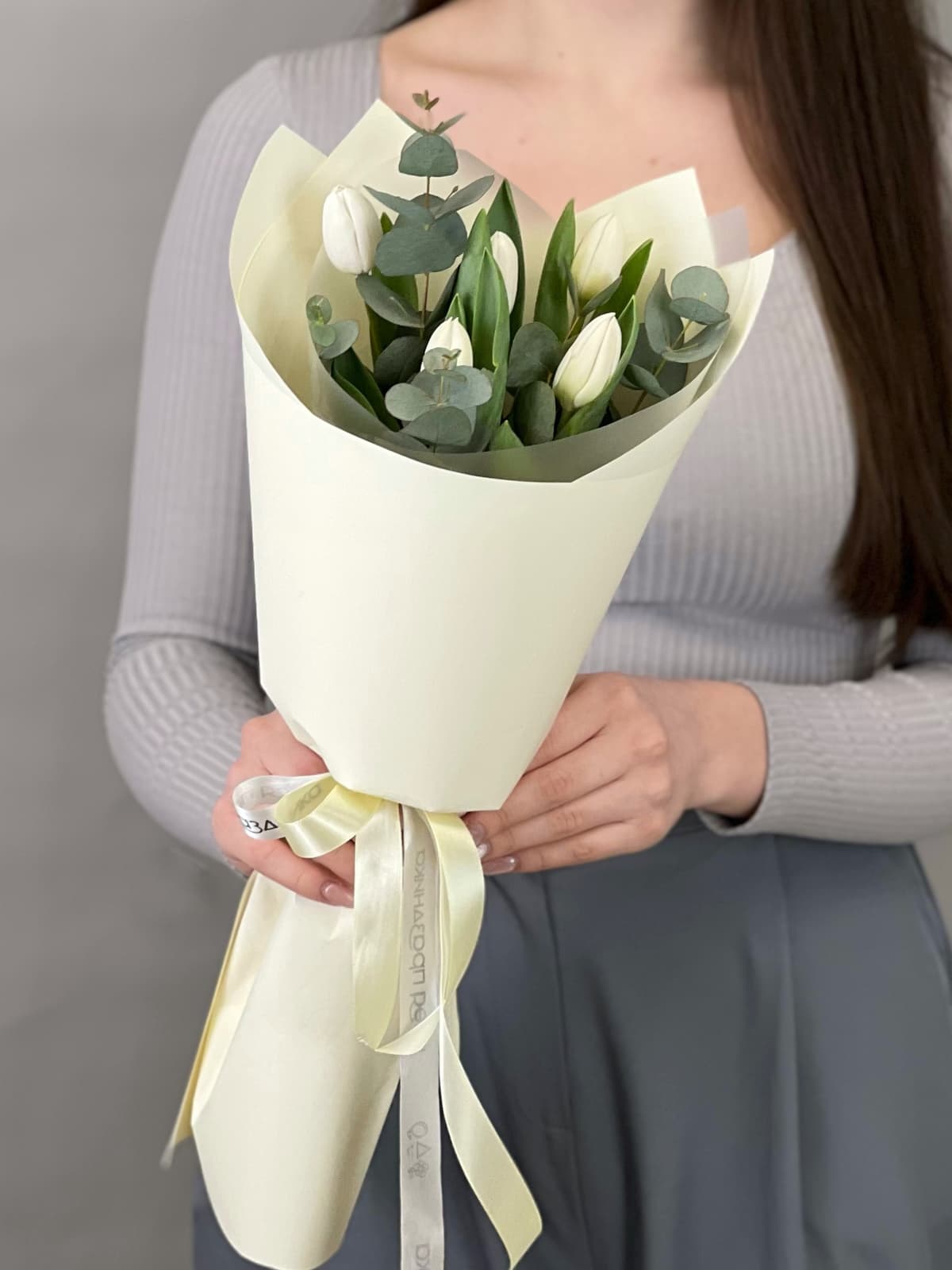 Популярный букет комплимент "Снежный" (5)