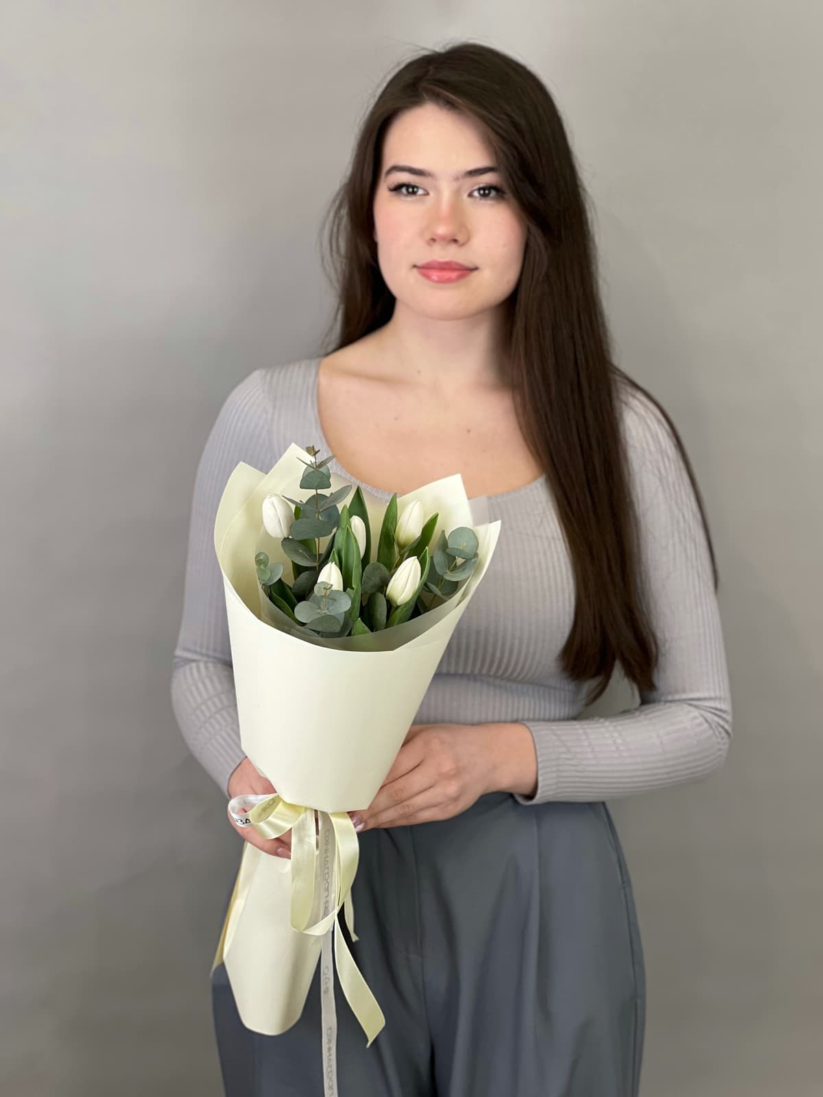 Популярный букет комплимент "Снежный" (5)