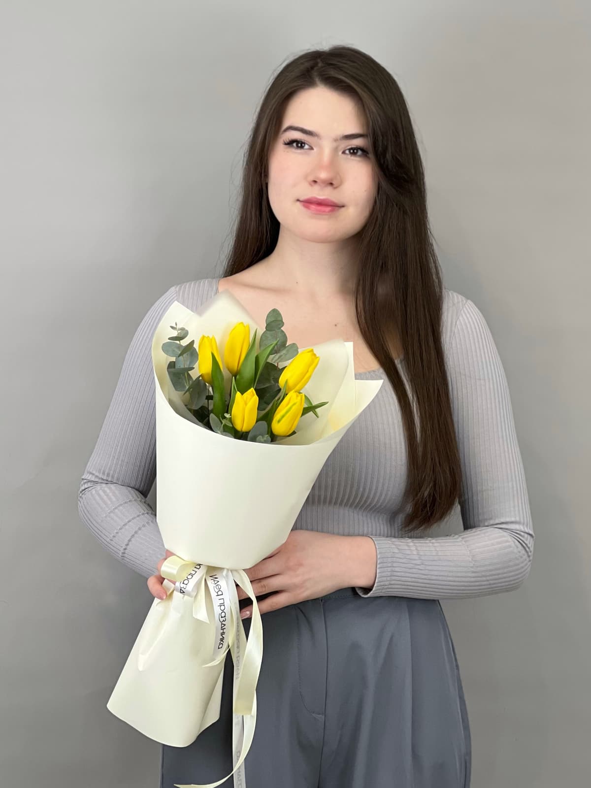 Весенний букет комплимент "Sunny"