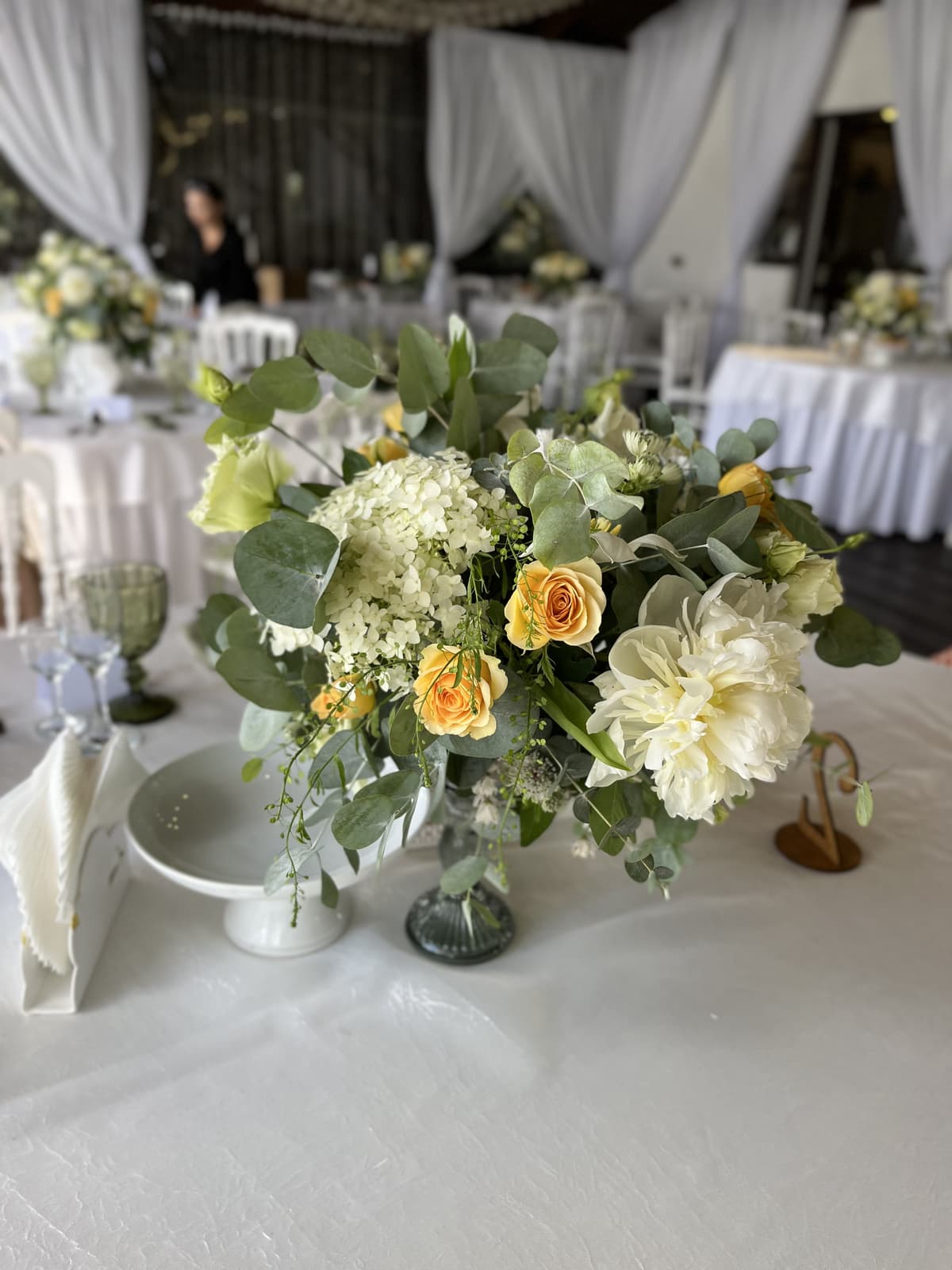 Букет композиции из цветов «vanila wedding»