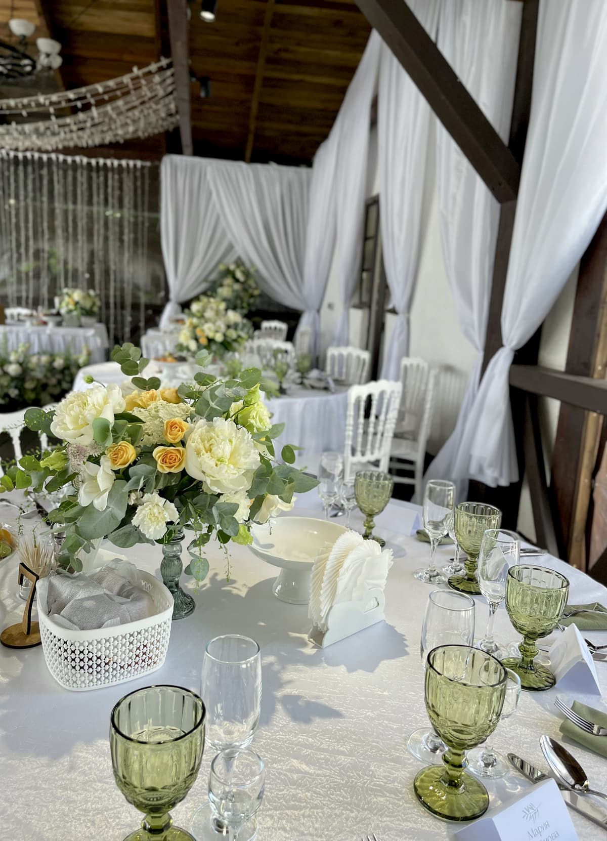 Букет композиции из цветов «vanila wedding»