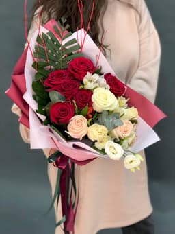 Букет "Красное вино"