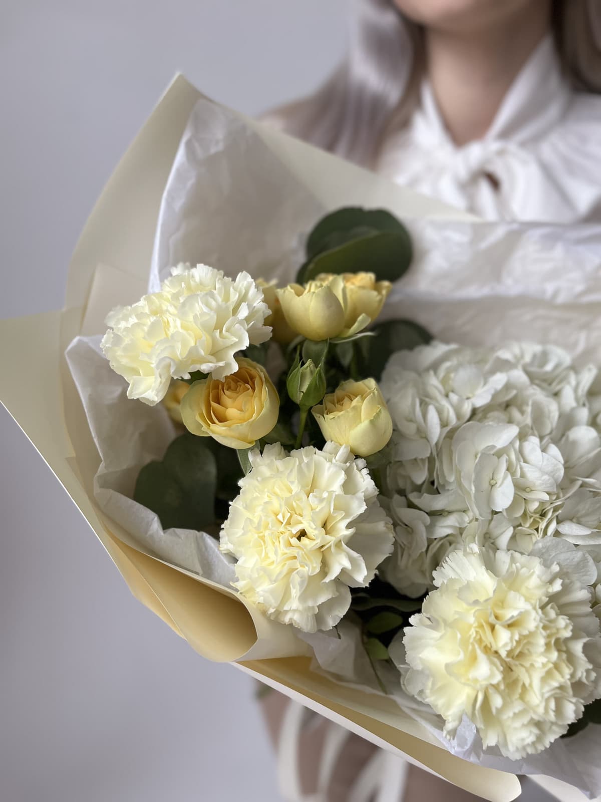 Букет "Лимонный сорбет" Жукова