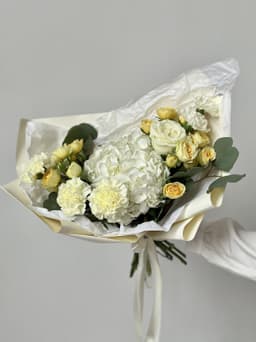 Букет "Лимонный сорбет" Жукова