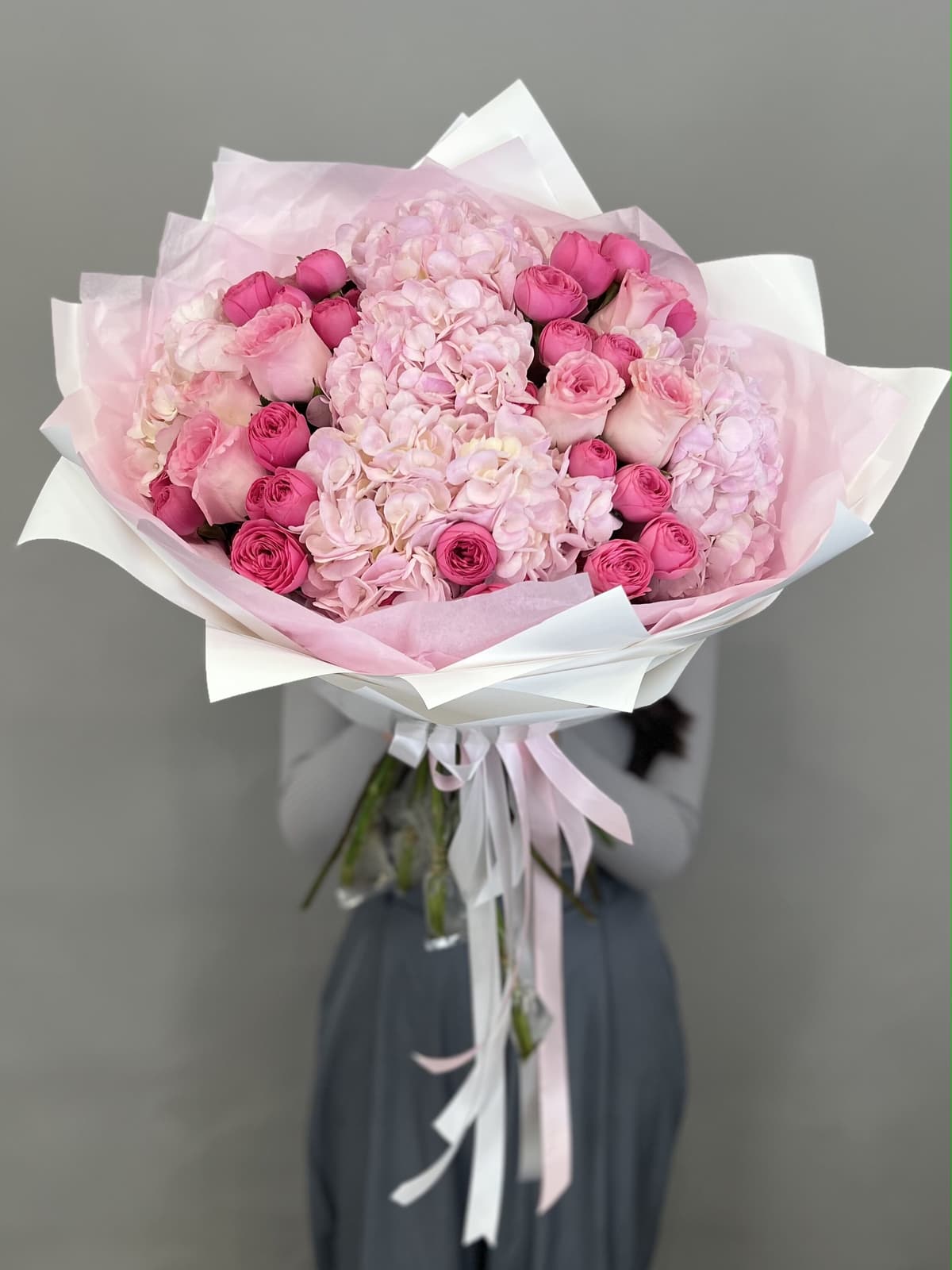 Дизайнерский букет "Magenta" L