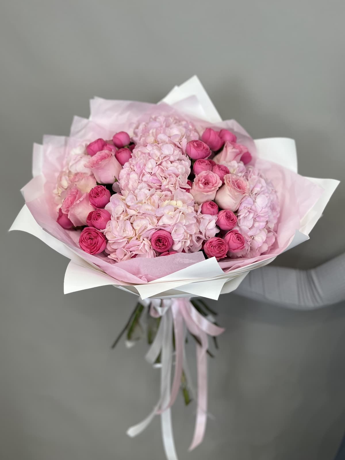 Дизайнерский букет "Magenta" L